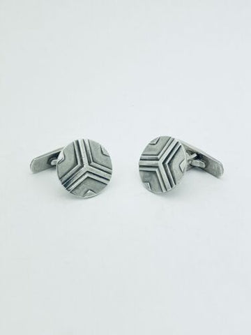 Georg Jensen. Sterling Silver Cufflinks #60B - Johan Rohde
