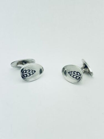 Vintage Georg Jensen Denmark  Cufflinks CTV Sterling Silver