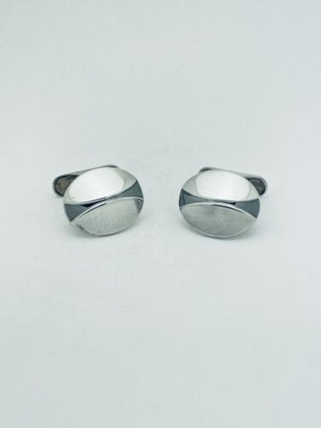 Authentic HaH Hans Hansen Denmark Georg Jensen 925 Danish Silver Cufflinks