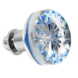 Edo Kiriko Kiku Light Blue Pins