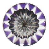 Edo Kiriko Kiku Purple Pins