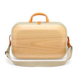 We put shoulder strap to our most popular plain line. More you use color change every day. Please enjoy the scent of real wood.