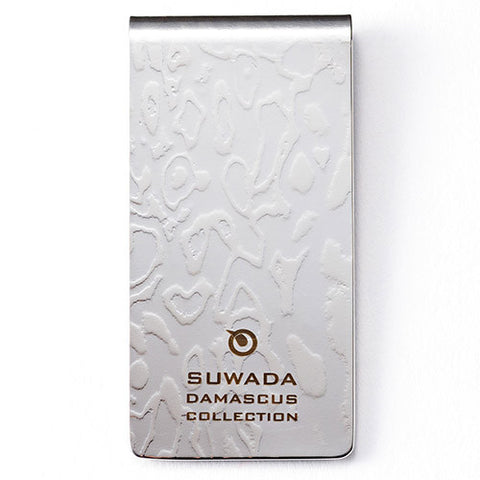 Damascus Money Clip (Mirror Finish)