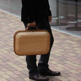 We made the Moca edge version, the same wood used as a plain version. More you use color change every day. Please enjoy the scent of real wood.