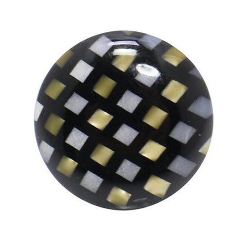 Kisso Chik Check Handmade Lapel Pin made from High-Quality EyeGlass material. Each Product is Grinded, Polished and cut out by hand. Kisso is Originally Eye Glasses Frame Maker and Factory in Sabae Fukui Japan. Sabae is world known place for Eye Glass factories.