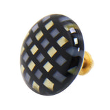 Kisso Chik Check Handmade Lapel Pin made from High-Quality EyeGlass material. Each Product is Grinded, Polished and cut out by hand. Kisso is Originally Eye Glasses Frame Maker and Factory in Sabae Fukui Japan. Sabae is world known place for Eye Glass factories.