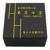 Hokusai Wave Cufflinks The Great Wave off Kanagawa by the Japanese ukiyo-e artist Hokusai. It was published sometime between 1829 and 1833 in the late Edo period as the first print in Hokusai's series Tokyo Shippo ( Tokyo Cloisonne) made waves into cufflinks. Wear your Hokusai Wave Cufflinks by Tokyo Shippo. They also are perfect gifts for groomsmen, friends, and husbands! These Cufflinks are hand made in Japan from high-quality sturdy rhodium.