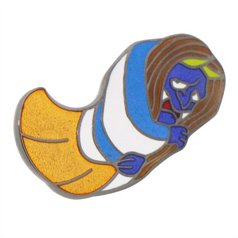 Oni Baba Lapel Pins Oni BabaIn the area of today's Asagigahara, near Hana-kawado in Asakusa, there used to live oni-baba(hag) who would kill and steal from the travelers. One day, by accident, she killed her own daughter.