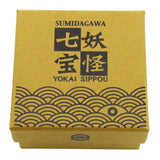 Kappa Lapel Pins Yokai associated with water whose folklore is found throughout Japan. At Sumida River, there is a story that Kappa was caught as it was trying to drag a horse into the water to use its tail hair for fishing. Yoshiwara and other places favored Kappa because it brings people into the water, or into there business.