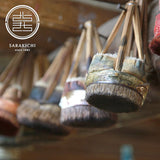 Sarakichi Necktie Since 1882 Hand Printed.Dot and Turtle Pattern.Using exactly the same dyeing method as an old-time mixed with a contemporary touch in its design.Details Approximately 54" x 3" 100% Silk SARAKICHI is a new fashion brand from Tomita Somé-Kogei, Tokyo, Japan.