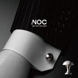 NOC 1H+1 Stainless.Not On the Cuff. Literal meaning forbids one from messing with the shirt sleeves. It also means, not “on credit” in slang. The satisfaction upon wearing NOC is incredible, indeed! For all the gents out there, with vanity and wit. These Cufflinks are hand made in Japan from high-quality Stainless Steel. The cufflinks will come in a beautiful cufflink box.