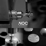 NOC 1H+1 Brass.Not On the Cuff. Literal meaning forbids one from messing with the shirt sleeves. It also means, not “on credit” in slang. The satisfaction upon wearing NOC is incredible, indeed! For all the gents out there, with vanity and wit. These Cufflinks are hand made in Japan from high-quality Stainless Steel. The cufflinks will come in a beautiful cufflink box.