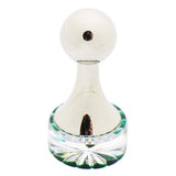 Edokiriko Cufflinks by Shuseki These Cufflinks are hand made in Japan from using Crystal Glass and high-quality sturdy rhodium. The cufflinks will come in a beautiful wooden cufflink box.