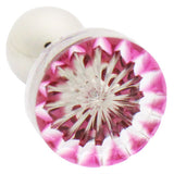 Edokiriko Cufflinks by Shuseki These Cufflinks are hand made in Japan from using Crystal Glass and high-quality sturdy rhodium. The cufflinks will come in a beautiful wooden cufflink box.