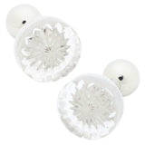 Edo Kiriko Cufflinks by Horiguchi GlassThe Beautiful Jewel-like cut glass "EDO KIRIKO". Edo kiriko is one of the Japanese original art crafts made by glass. These Cufflinks are hand made in Japan from using Edo Kiriko Glass and high-quality sturdy rhodium. The cufflinks will come in a beautiful wooden cufflink box.