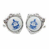 Royal Copenhagen Crest leaf Cufflinks Royal Copenhagen meets Tokyo cufflinks Royal Copenhagen – Purveyor to Her Majesty the Queen of Denmark since 1775. Manufacturer of hand painted porcelain in dinnerware, figurines, collectibles. These Cufflinks are hand made in Japan from high-quality sturdy rhodium. The cufflinks will come in a beautiful cufflink box.