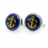 Royal Copenhagen Anchor Navy CufflinksRoyal Copenhagen meets Tokyo cufflinksRoyal Copenhagen – Purveyor to Her Majesty the Queen of Denmark since 1775. Manufacturer of hand-painted porcelain in dinnerware, figurines, collectibles. These Cufflinks are hand made in Japan from high-quality sturdy rhodium. The cufflinks will come in a beautiful cufflink box.