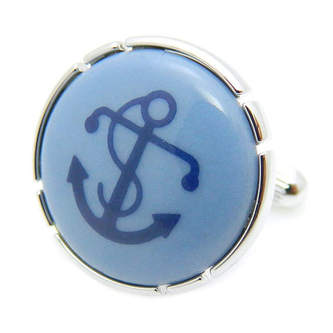 Royal Copenhagen Anchor Light Blue CufflinksRoyal Copenhagen meets Tokyo cufflinksRoyal Copenhagen – Purveyor to Her Majesty the Queen of Denmark since 1775. Manufacturer of hand-painted porcelain in dinnerware, figurines, collectibles. These Cufflinks are hand made in Japan from high-quality sturdy rhodium. The cufflinks will come in a beautiful cufflink box.