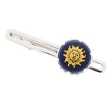 Royal Copenhagen GOLDEN SUN Tie Clips Royal Copenhagen meets Tokyo Cufflinks! Royal Copenhagen – Purveyor to Her Majesty the Queen of Denmark since 1775. Manufacturer of hand-painted porcelain in dinnerware, figurines, collectibles. These Cufflinks are hand made in Japan from high-quality sturdy rhodium. The cufflinks will come in a beautiful cufflink box. Get your exclusive Tie Pin and enrich your collections. Order Online and Get Free Shipping