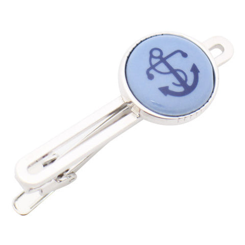 Royal Copenhagen Anchor Light Blue Tie ClipsRoyal Copenhagen meets Tokyo cufflinks! Royal Copenhagen – Purveyor to Her Majesty the Queen of Denmark since 1775. Manufacturer of hand-painted porcelain in dinnerware, figurines, collectibles. These Cufflinks are hand made in Japan from high-quality sturdy rhodium. Buy Online.