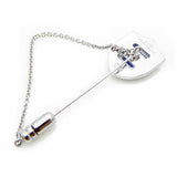 Royal Copenhagen Crest Lapel Stick PinRoyal Copenhagen meets Tokyo cufflinksRoyal Copenhagen – Purveyor to Her Majesty the Queen of Denmark since 1775. Manufacturer of hand-painted porcelain in dinnerware, figurines, collectibles. These Cufflinks are hand made in Japan from high-quality sturdy rhodium.