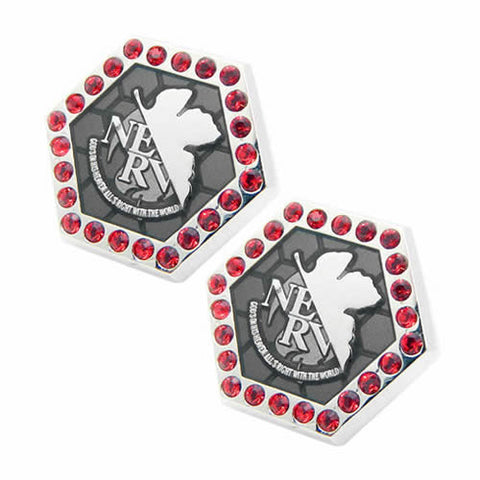 Neon Genesis Evangelion Officially licensed Cufflinks. They also are perfect gifts for groomsmen, friends, and husbands! These Cufflinks are hand made in Japan from high-quality sturdy rhodium. The cufflinks will come in a beautiful cufflink box.