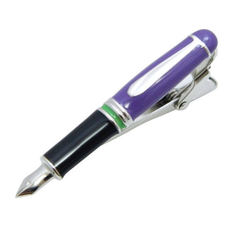 Evangelion Official Tie Clips. Buy Tie Clips online on this website and get delivered in a beautiful box. Color: Unit-01 Approximately 2" x 3/8" Plated base metal with enamel Officially licensed.