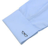 Black Glasses Cufflinks. Wear your Black Glasses Cufflinks by Tokyo Cufflinks. They also are perfect gifts for groomsmen, friends, and husbands! These Cufflinks are hand made in Japan from high-quality sturdy rhodium. The cufflinks will come in a beautiful cufflink box.