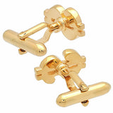 Black Dollar Mark Cufflink. Wear your Black Dollar Mark Cufflink by Tokyo Cufflinks. They also are perfect gifts for groomsmen, friends, and husbands! These Cufflinks are hand made in Japan from high-quality sturdy rhodium. The cufflinks will come in a beautiful cufflink box.