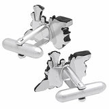 Black Train Cufflink. Wear your Black Train Cufflink by Tokyo Cufflinks. They also are perfect gifts for groomsmen, friends, and husbands! These Cufflinks are hand made in Japan from high-quality sturdy rhodium. The cufflinks will come in a beautiful cufflink box.