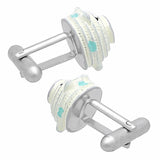 Swine Mosquito Removal Cufflinks. Wear your Swine Mosquito Removal Cufflink by Tokyo Cufflinks. They also are perfect gifts for groomsmen, friends, and husbands! These Cufflinks are hand made in Japan from high-quality sturdy rhodium. The cufflinks will come in a beautiful cufflink box.