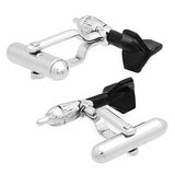 Black Darts Cufflinks. Wear your Black Darts Cufflinks by Tokyo Cufflinks. They also are perfect gifts for groomsmen, friends, and husbands! These Cufflinks are hand made in Japan from high-quality sturdy rhodium. The cufflinks will come in a beautiful cufflink box.