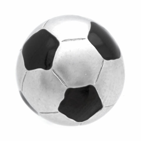 It is a cute Black Soccer Ball Lapel Pin. Size: Approximately 3/8" inch. Material: Brass · Plating paint · Epoxy resin. Color: Silver & Black. Model: P0172