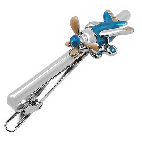 Propeller Plane Tie Clips