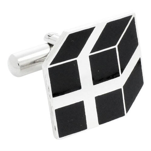 Black Box Sterling Silver Cufflinks