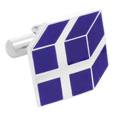 Blue Box Sterling Silver Cufflinks