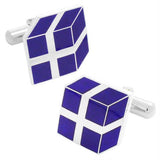Blue Box Sterling Silver Cufflinks