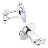 Anchor Ikari Sterling Silver Cufflinks