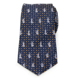 Olaf Dot Motif Men's Tie
