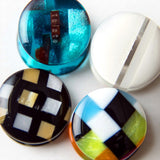 Kisso Marble Blue Handmade Cufflinks made from High-Quality EyeGlass material. Each Product is Grinded, Polished and cut out by hand. Kisso is Originally Eye Glasses Frame Maker and Factory in Sabae Fukui Japan. Sabae is world known place for Eye Glass factories. Sabae is the town of Eye Glass. Kisso made EyeGlass material to Cufflinks using the same craftsmanship.