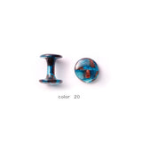 Kisso Marble Blue Handmade Cufflinks made from High-Quality EyeGlass material. Each Product is Grinded, Polished and cut out by hand. Kisso is Originally Eye Glasses Frame Maker and Factory in Sabae Fukui Japan. Sabae is world known place for Eye Glass factories. Sabae is the town of Eye Glass. Kisso made EyeGlass material to Cufflinks using the same craftsmanship.