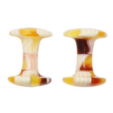 Kisso Multi Color Handmade Cufflinks made from High-Quality EyeGlass material. Each Product is Grinded, Polished and cut out by hand. Kisso is Originally Eye Glasses Frame Maker and Factory in Sabae Fukui Japan. Sabae is world known place for Eye Glass factories. Sabae is the town of Eye Glass. Kisso made EyeGlass material to Cufflinks using the same craftsmanship. All product is Hand made.