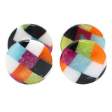 Kisso Multi Color Handmade Cufflinks made from High-Quality EyeGlass material. Each Product is Grinded, Polished and cut out by hand. Kisso is Originally Eye Glasses Frame Maker and Factory in Sabae Fukui Japan. Sabae is world known place for Eye Glass factories. Sabae is the town of Eye Glass. Kisso made EyeGlass material to Cufflinks using the same craftsmanship. All product is Hand made.