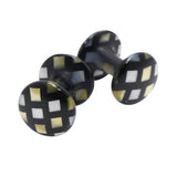 Kisso Chic Color Handmade Cufflinks made from High-Quality EyeGlass material. Each Product is Grinded, Polished and cut out by hand. Kisso is Originally Eye Glasses Frame Maker and Factory in Sabae Fukui Japan. Sabae is world known place for Eye Glass factories. Sabae is the town of Eye Glass. Kisso made EyeGlass material to Cufflinks using the same craftsmanship. All product is Hand made.