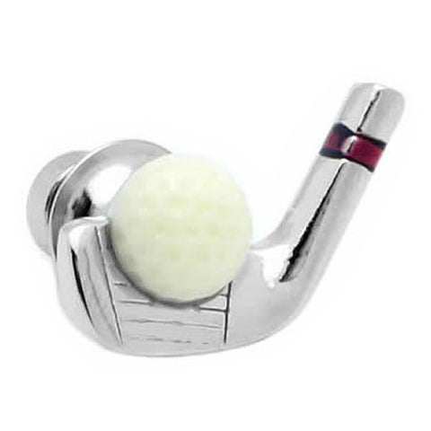 Order this Golf Club and Ball Lapel Pin on the website, to get delivered in a beautiful box. Size: Approximately 3/4" × 1/2" in. Material: Tin alloy / Western white / Rhodium plating / Epoxy resin. Color: Deep Red, White, Silver. Model: P0007