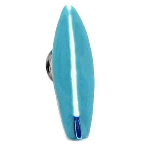 Buy this cute Short Blue Surfboard Lapel Pin Online. Size: Approximately 1-1/32" x 5/16" inch . Material: Brass · Plating paint · Epoxy resin. Color: Blue. Model: P0178