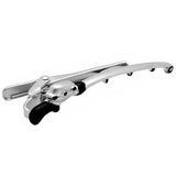 It's a cute Black Fishing Rod Reel Tie Clips. Place your order now and get your product delivered in a beautiful box. This Tie clip comes in two different colors. Size: Approximately 3 9/16" X 2 3/8" inch. Material: Tin alloy / Brass / Plating process / Epoxy resin. Color: Silver & Black. Model: T0029.