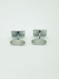 Georg Jensen #125 Rectangle Cufflinks Sterling Silver 925