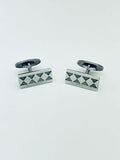 Authentic GEORG JENSEN Denmark #115 Sterling Silver 925 Cufflinks