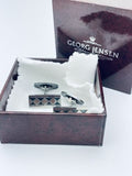 Authentic GEORG JENSEN Denmark #115 Sterling Silver 925 Cufflinks